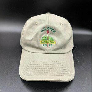 US Open 2013 Merion USGA Member Hat Cap Beige Adju